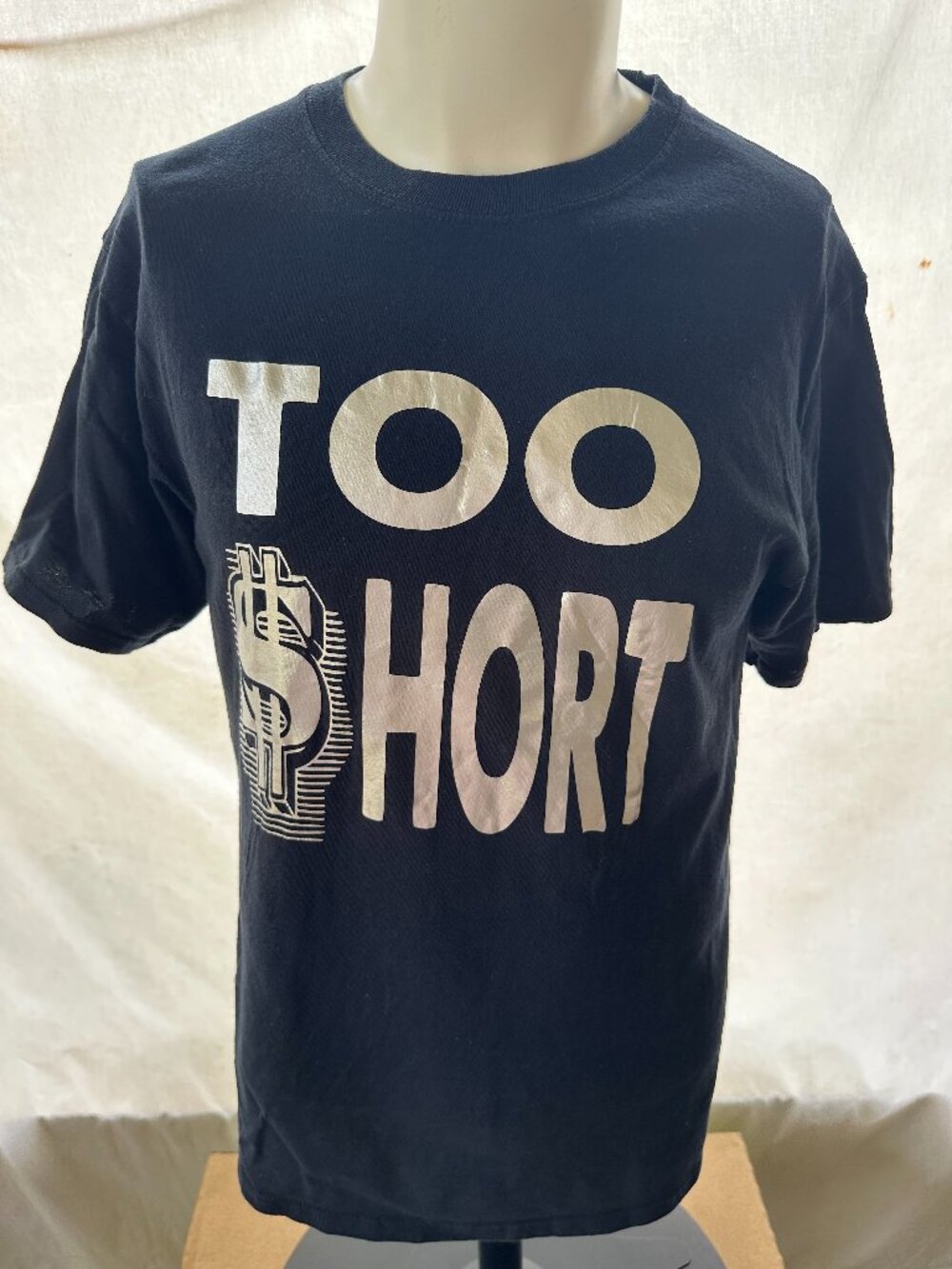 Too Short Money Dollar Sign Men's Black Shirt Medium  West Coast hip-hop Port &